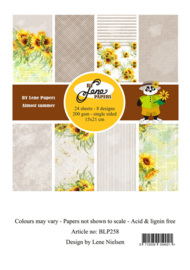 By Lene Paper Pad A5 Winter Moods - BLP258