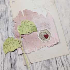 Gummiapan - dies - D260145 - 3 Small Postage Stamps