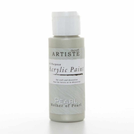 Docrafts - Speciality Pearlescent Paint (2oz) - Mother Of Pearl