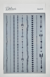 Delavi crafts - A5 Mask stencil - 470.806.012
