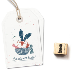 Cats on Appletrees - 28024 - Ministempel - Chocolade haasje