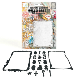 AALL and Create - #32 - Die-Cutting Die Set - Numberama