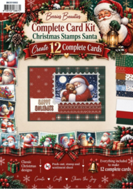 Berrie's Beauties - Complete Card Kit - Christmas Stamps Santa - BBCK10002