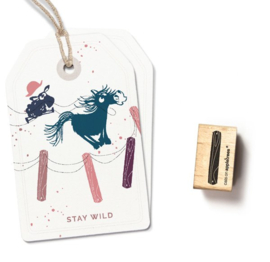 Cats on Appletrees - 27801 - Stempel - Houten lat - OP = OP
