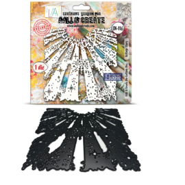 AALL & Create - DI-116 - Die-Cutting Die Set - Voltage Stars