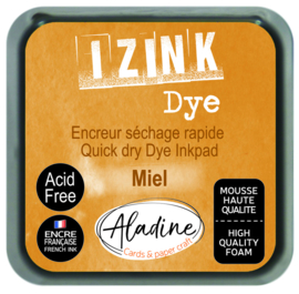 Aladine inkpad izink dye beige miel