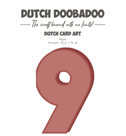 Dutch Doobadoo - Card Art Negen - 470.784.354