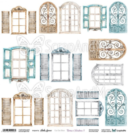 Scrap And Me - Doors & Windows 3 - knipvel - 30.5x30.5 cm