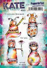 Paperartsy - Kate Crane Stamp Set 021 (A5 on EZ)
