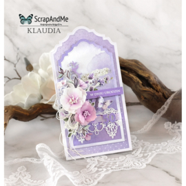 Scrap And Me - Lovely day in violet - 30,5x30,5 cm