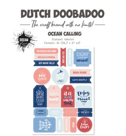Dutch Doobadoo - Stansvel Ocean Calling teksten -  474.007.030