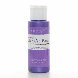 Docrafts - Acrylic Paint (2oz) - Metallic Amethyst