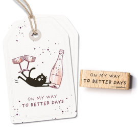 Cats on Appletrees - 28344 - Stempel - On My Way To Better Days