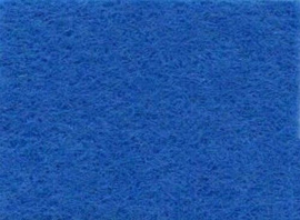 Viltlapjes viscose middenblauw  20x30cm - 1mm