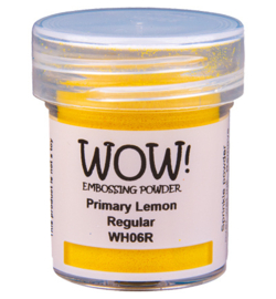 Wow! - WH06R - Embossing Powder - Regular - Primary - Lemon