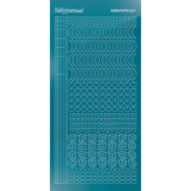 Hobbydots sticker - Mirror Turquoise