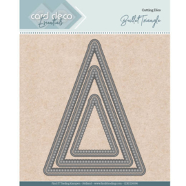 Card Deco Essentials - Nesting Dies - Bullet Triangle - CDECD0096