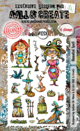 AALL & Create - #1238 - A6 Stamp Set - Haunted Spell