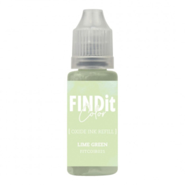 FindIt Color Oxide Ink Refill – Lime Green - FITCOIR021