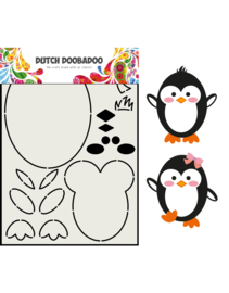 Dutch Doobadoo DDBD Card Art Built up Pinguin - 470.713.842