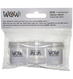 Wow! - WV13 - Empty Jars - Pack of 3