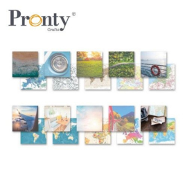 Pronty Papierset Travel (20pcs) 471.201.012 21x21cm