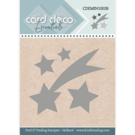 Card Deco Essentials - Mini Dies - Falling Star - CDEMIN10028
