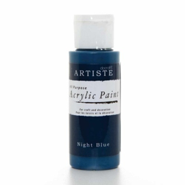 Docrafts - Acrylic Paint (2oz) - Night Blue