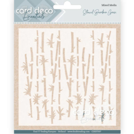 Card Deco Essentials - Stencil Bamboo Grass - CDEST007