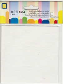 JeJe 3D Foam blokjes 1mm (3.3110)