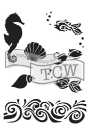 TCW2149 The sea 6x9