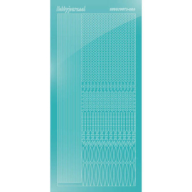 Hobbydots sticker - Mirror - Emerald