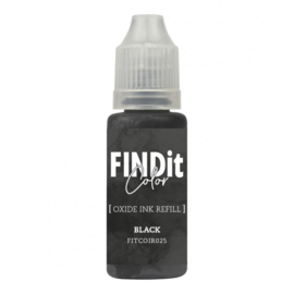 FindIt Color Oxide Ink Refill – Black - FITCOIR025