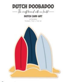 Dutch Doobadoo Card Art - Surfplanken  - 470.784.311