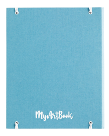 MyArtBook Kunstenaarsmap ringband A5 Blauw