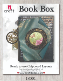 icraft - Book Box ready to use chipboards layouts