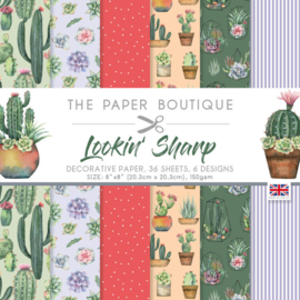 The Paper Boutique - PB1971 - Lookin Sharp 8x8 Paper Pad