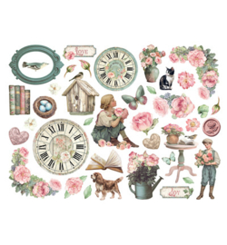 Stamperia - Die-Cuts – House of Roses - DFLDC132