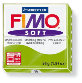 Fimo soft boetseerklei 56 g appelgroen