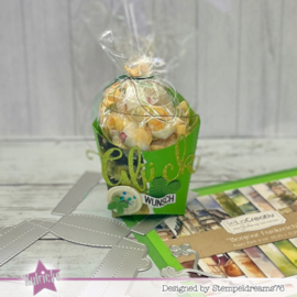 Kulricke - Stanzschablone - Pommes Box - Craft Die - CD885