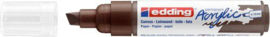 Edding 5000 Acrylic marker breed - 907 - chocoladebruin