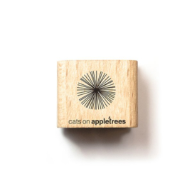 Cats on Appletrees - 2670 - Ministempel - Cirkel 6 (lijnen)