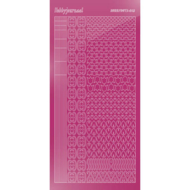 Hobbydots sticker - Mirror Pink