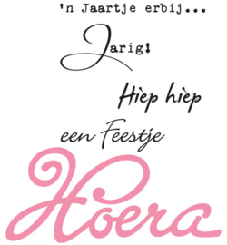 Marianne Design - Collectables - Hoera - COL1348