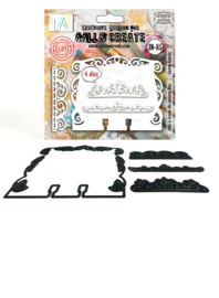 AALL & Create - #85 - MemoryDex Die-Cutting Die Set - Curvy Quirks