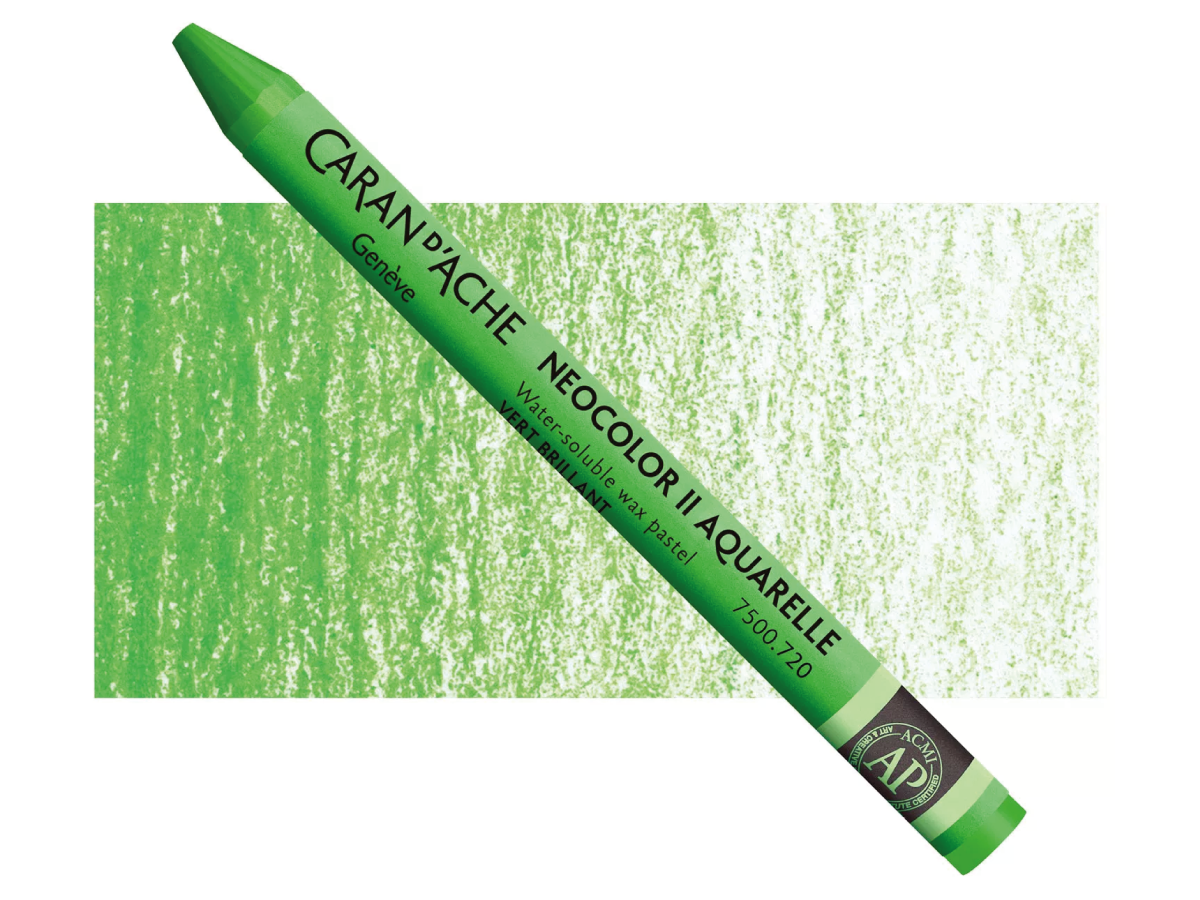 Caran d’ache - neocolor II – 720 Bright Green - 0318917720