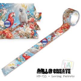 AALL & Create - Loving Parrots - AALL-MT-155