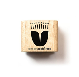 Cats on Appletrees - 27244 - Stempel - Tulp 5 (op=op)