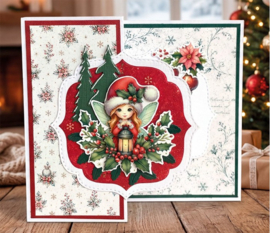 3D Cutting Sheet - Berries Beauties - Fairy Christmas - Christmas Fairy - CD12498