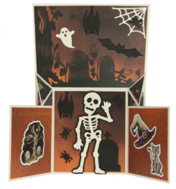 Yvonne Creations - Trick or Treat - Happy Skeleton